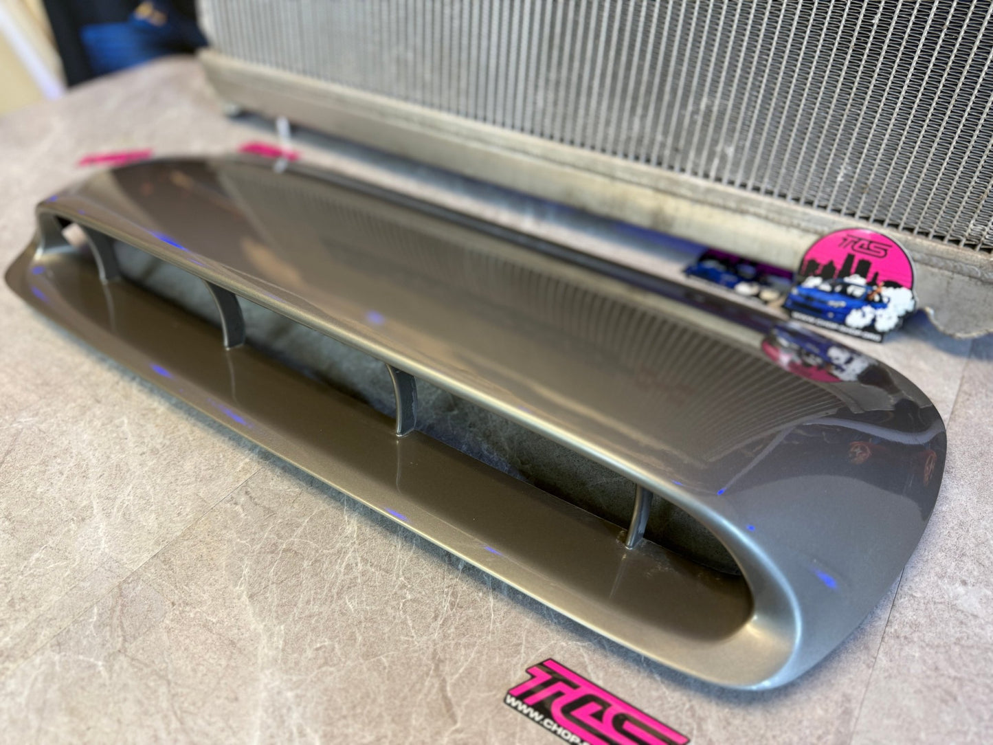 JDM STi Subaru v7 oem hood scoop version 7 bugeye forester xt tall