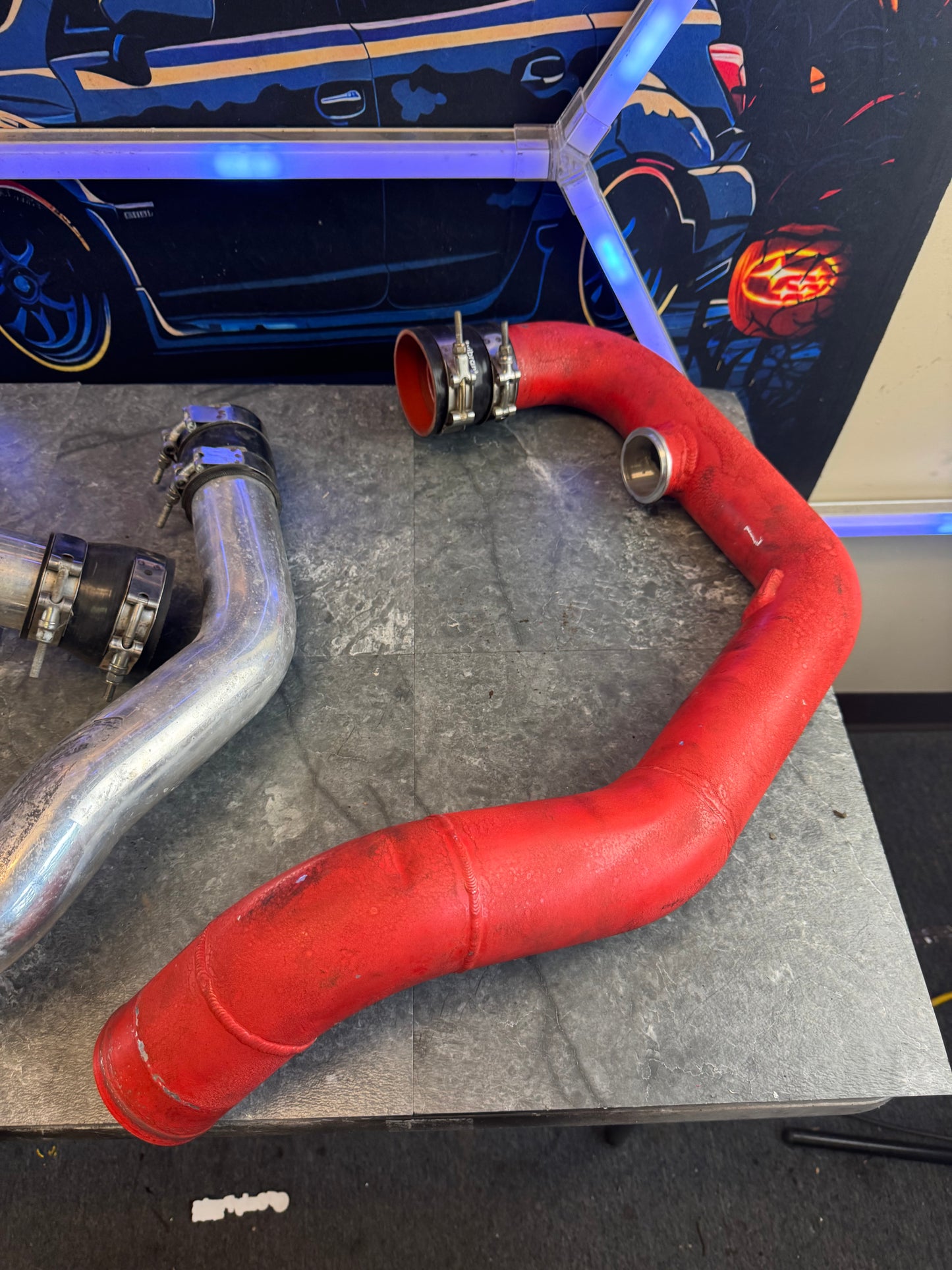 2015-2021 Subaru WRX STi Aftermarket Custom Rotated Turbo Front Mount Piping Kit