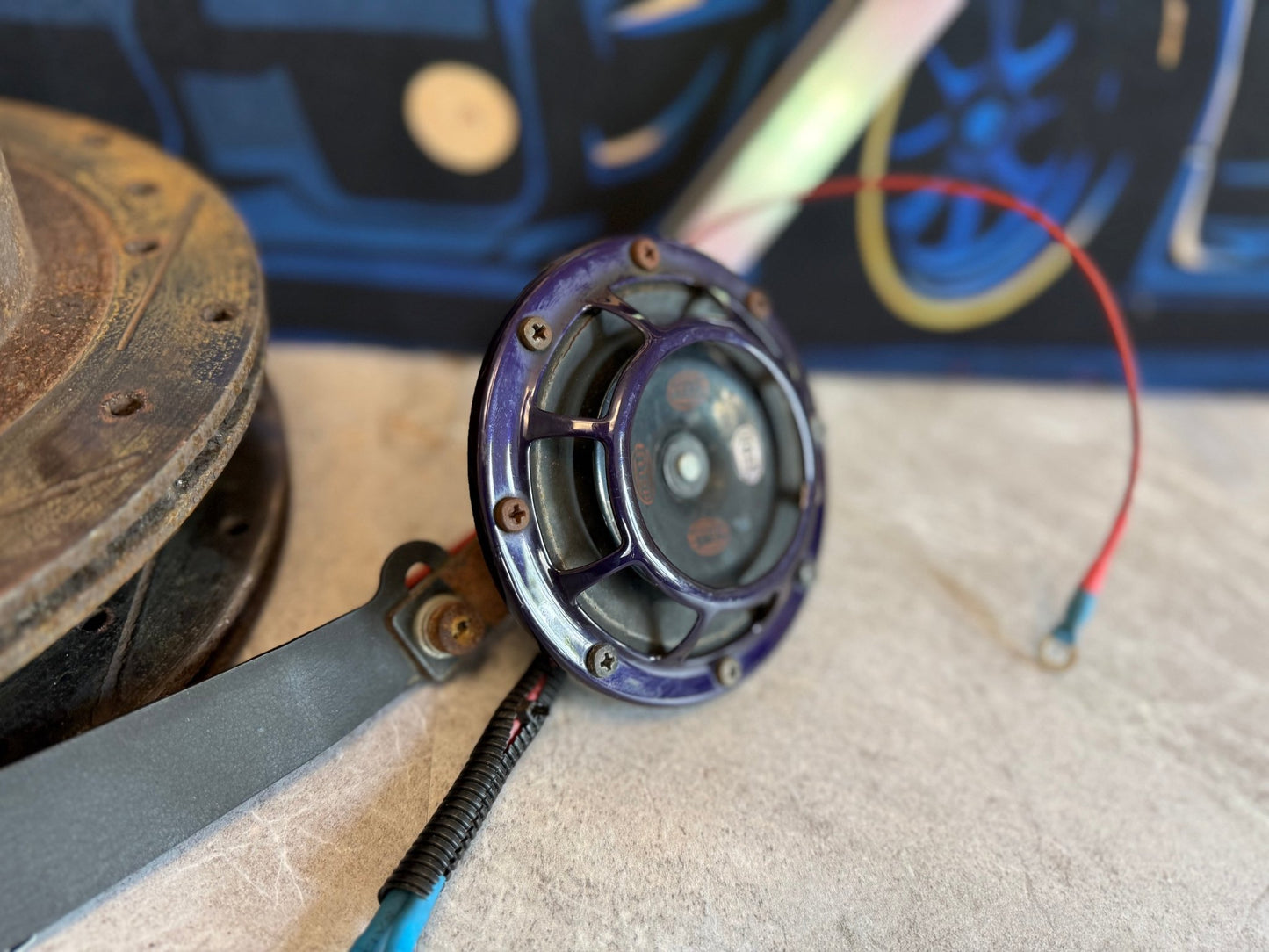 HELLA horns supertones sharptones rally Subaru STi wrx 2008-2014 Perrin super tones