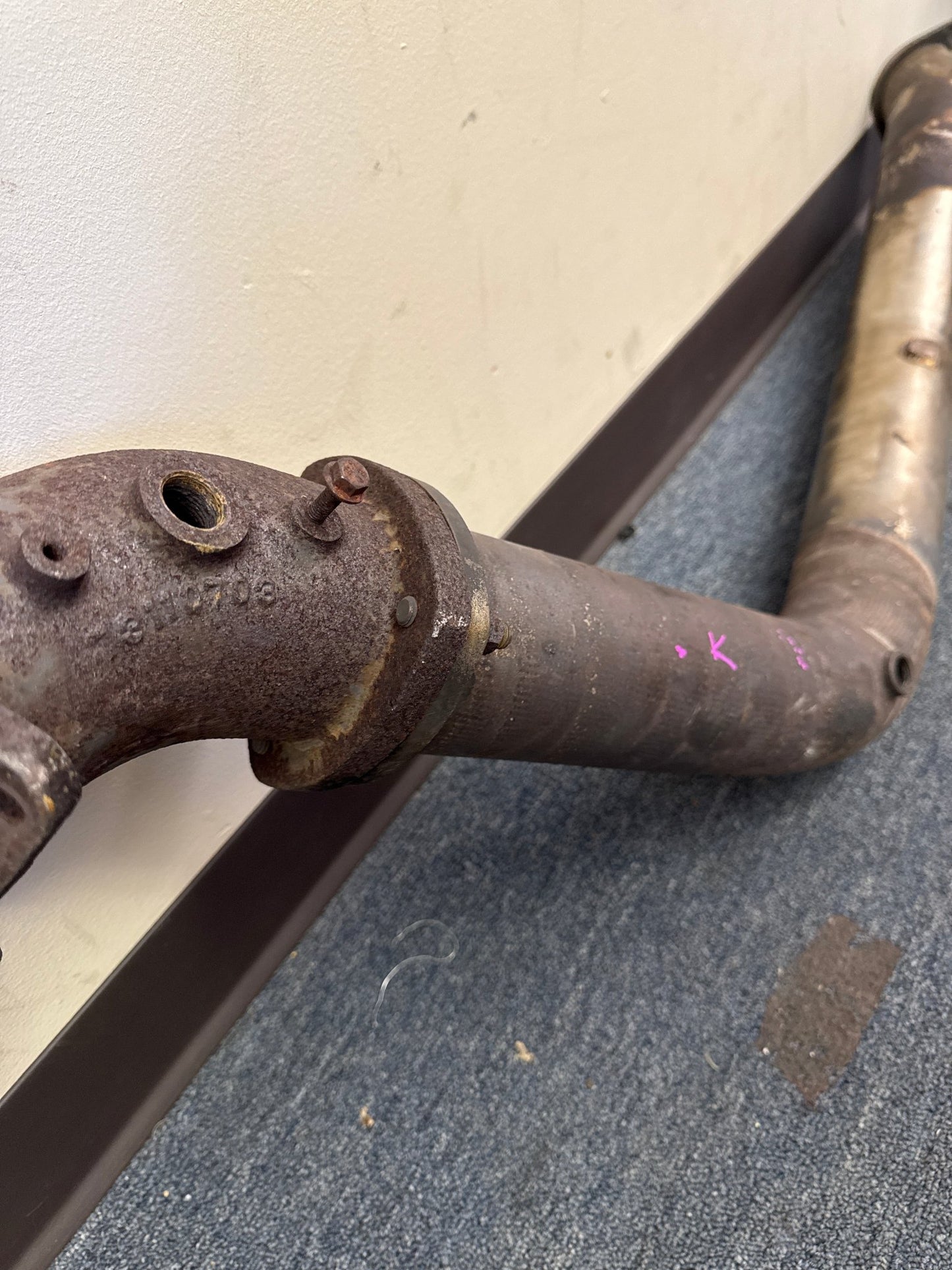 APS 3.5” Downpipe / Dual O2 Bungs Cast / Divorced Bellmouth