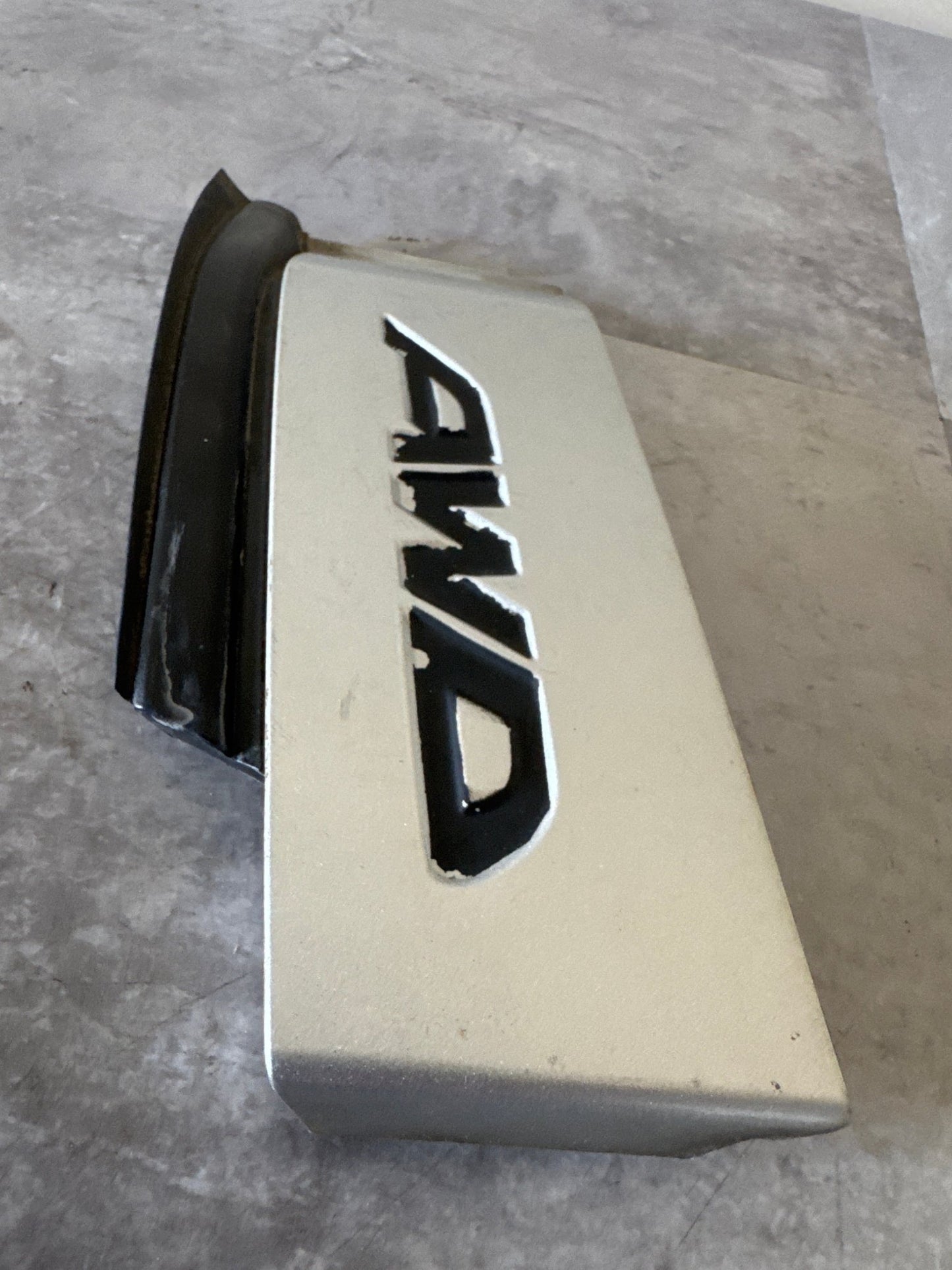 03 04 05 06 Subaru Baja Rear Side Window Trim AWD Cover Passenger Right Silver
