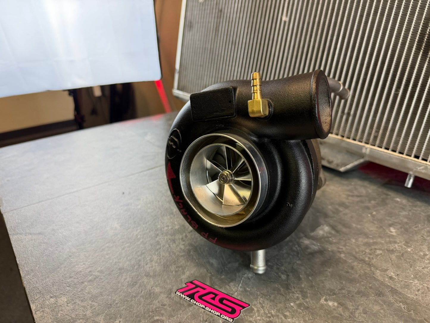FP β black β stock location turbo Subaru STi & wrx ej257 forced performance 84 HTZ 3.25β cover JB 10 CM