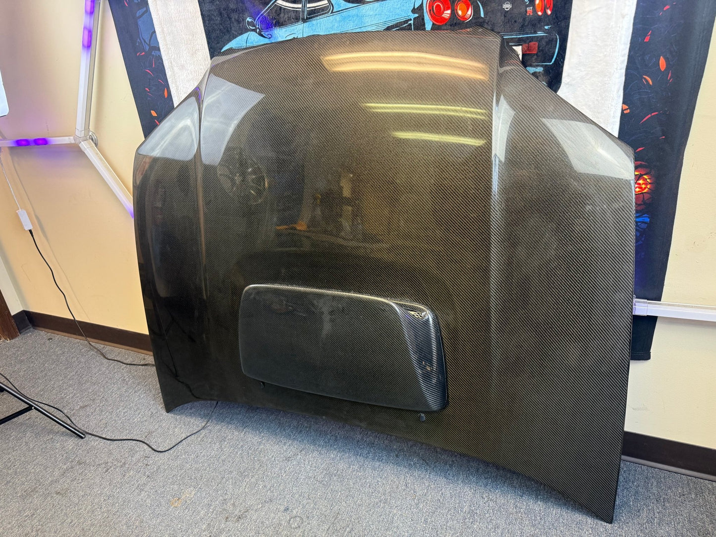 SEIBON CARBON FIBER Subaru STi & wrx Impreza blobeye 2004 2005 GD scoop hood