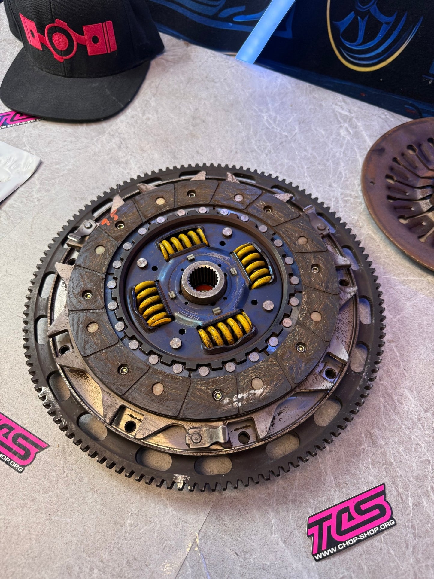 ACT mod-twin 225 heavy duty sprung clutch kit Subaru STi & wrx 6 speed
