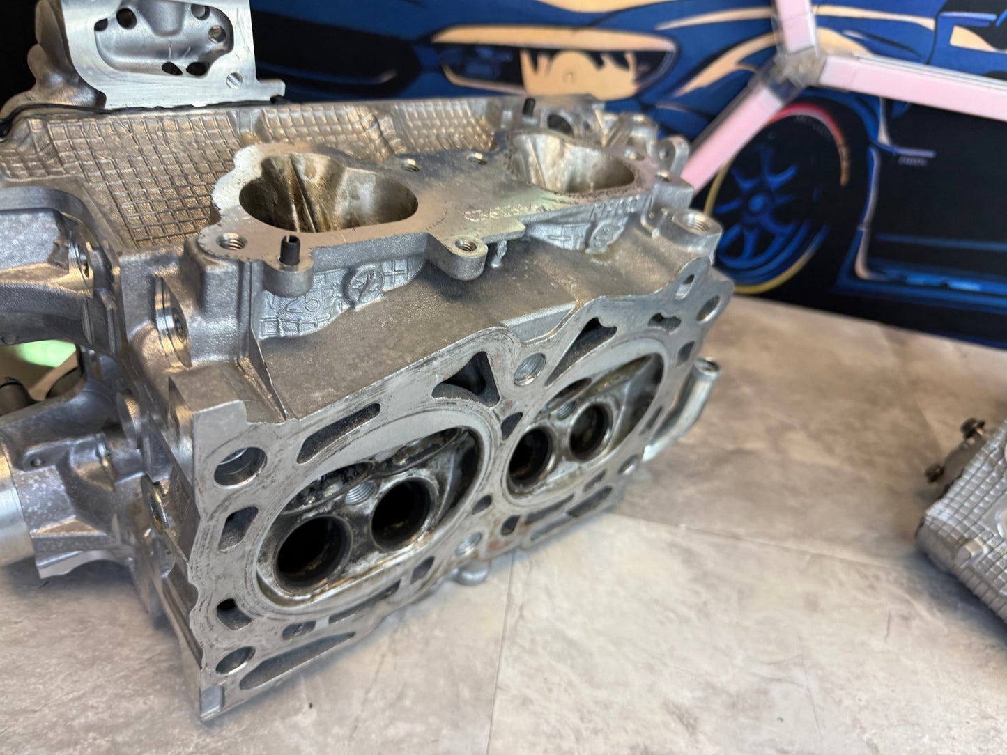 Metro performance race port SAVCS built cylinder heads v25b port polish 14 mm drilled ( like iag & outfront )
