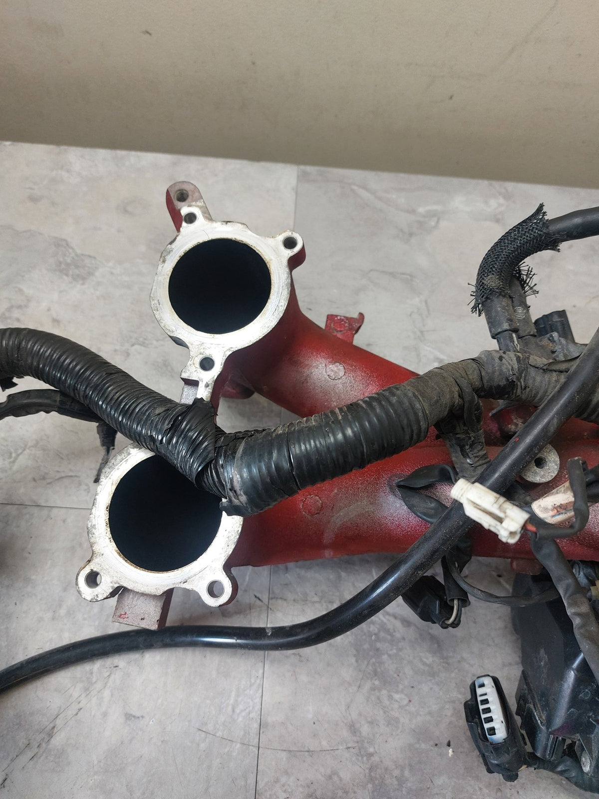 2008-2014 Subaru Impreza WRX STi OEM Intake Manifold Partially Dressed