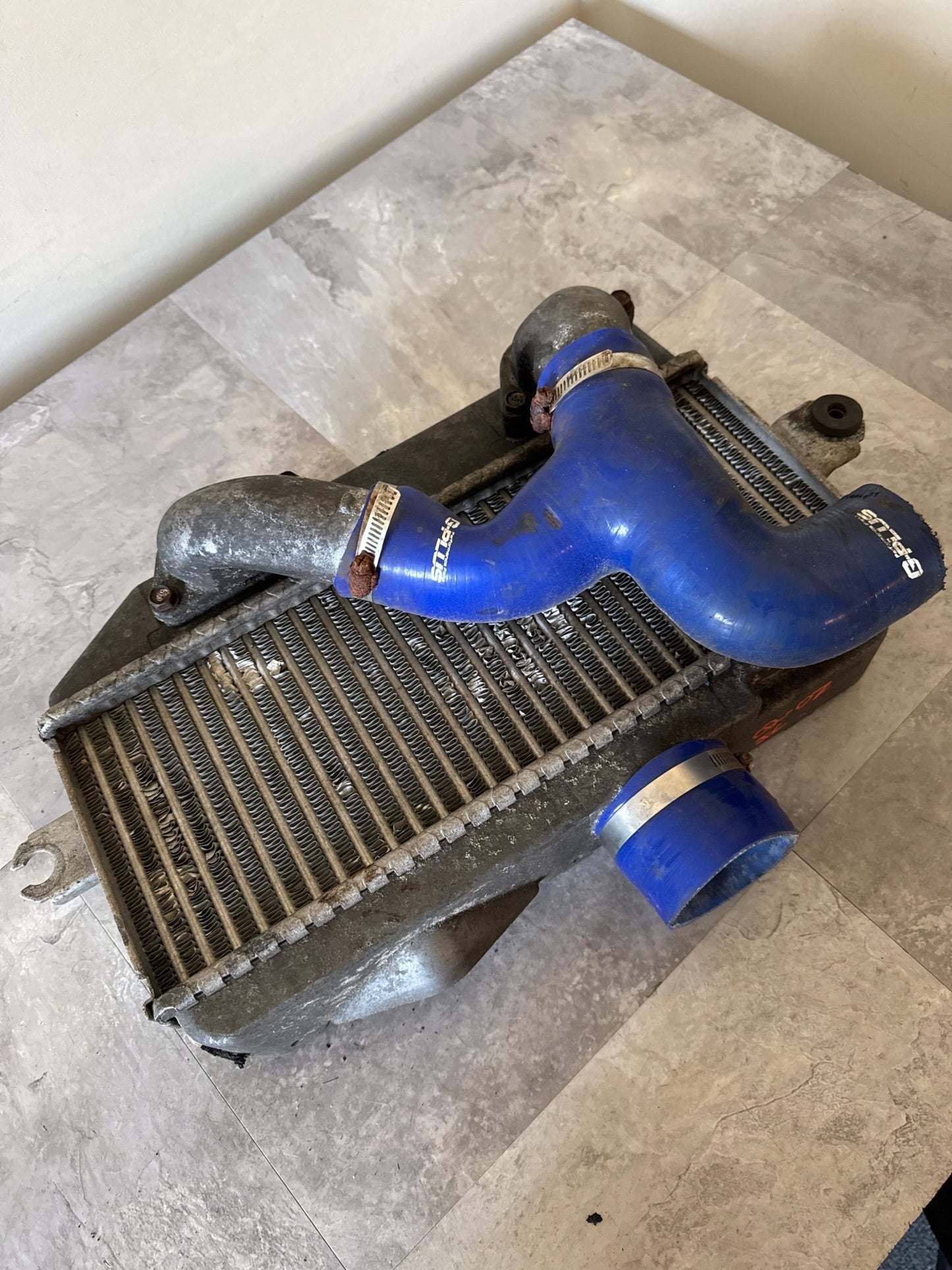 OEM 2002-2007 Subaru Impreza WRX Top Mount Intercooler