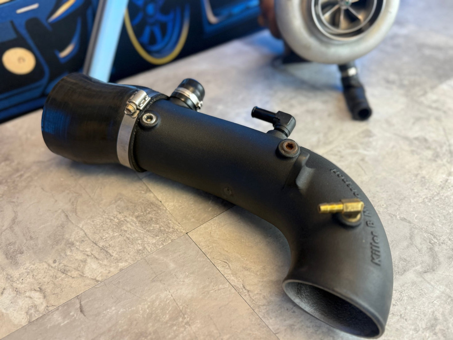 Killer B Motorsports Hard Inlet Subaru STi Cast Aluminum WRX EJ257 EJ255