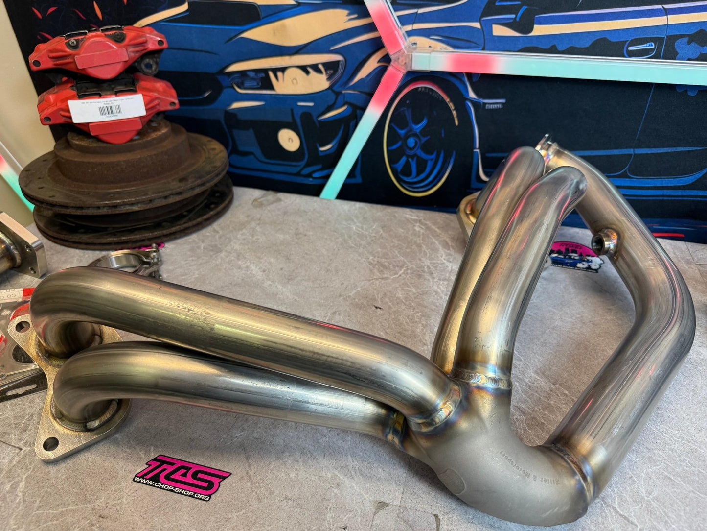 Killer b Motorsports holy header 4-1 4 into 1 equal length header Subaru STi & wrx ej257 ej255 ej205
