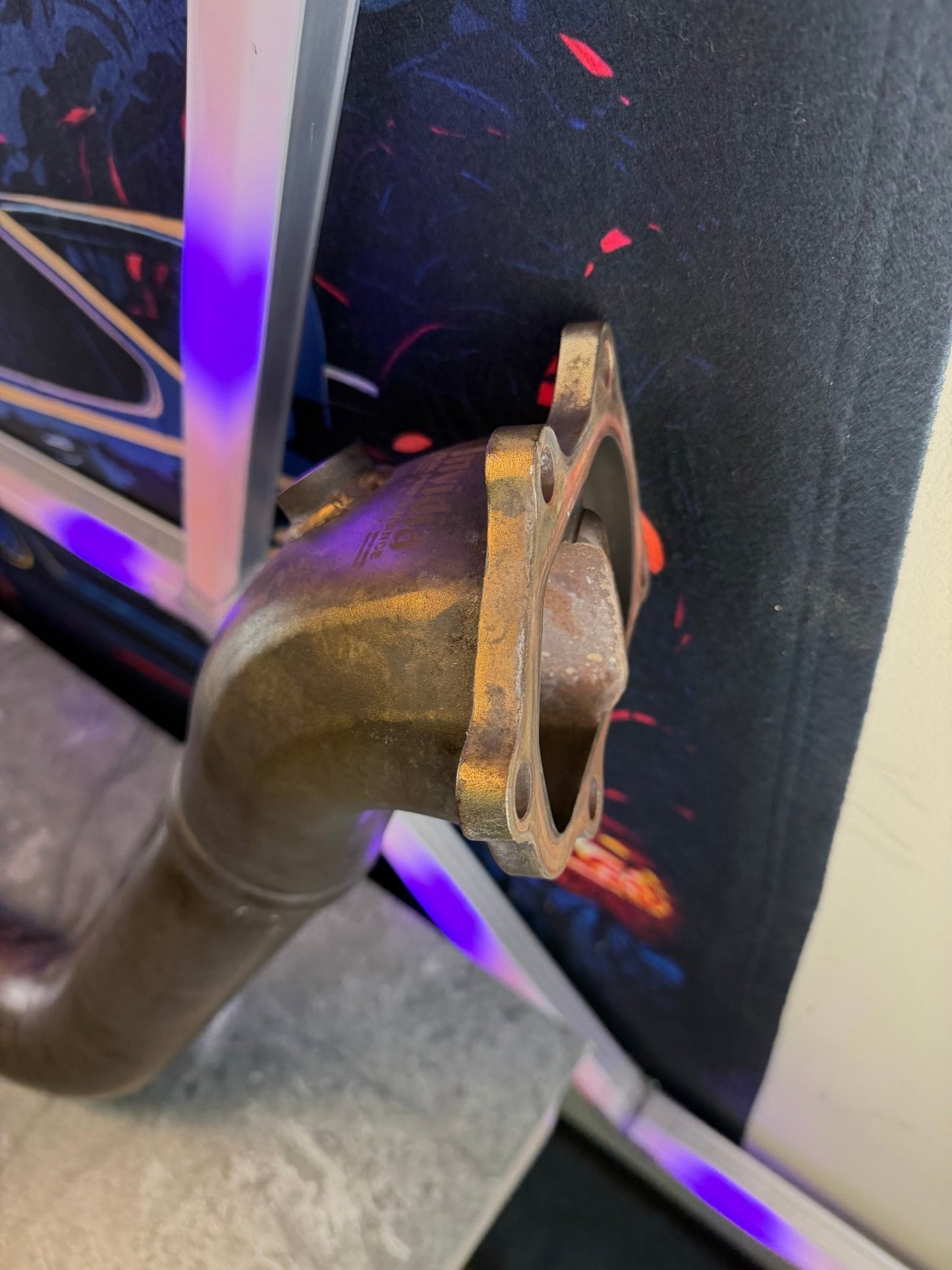 INVIDIA catless downpipe 08-21 STi 08-14 wrx Subaru ej255 ej255 case divorced bell 2 o2 bungs