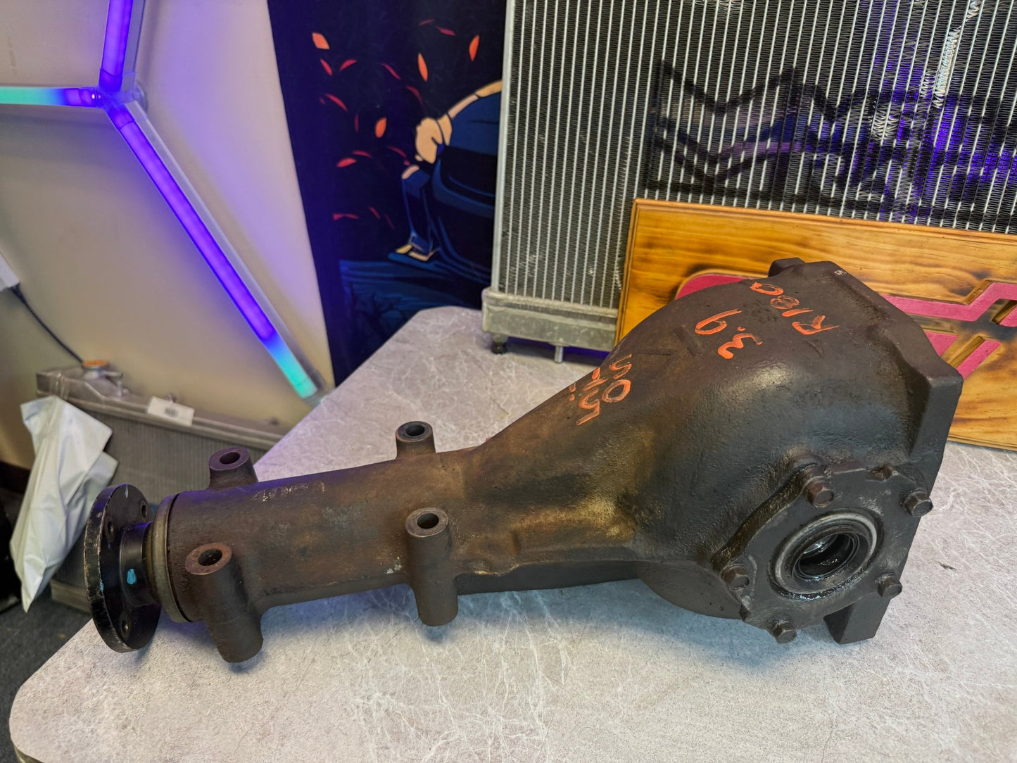 R180 R 180 rear diff differential 2004 2004 blobeye usdm Subaru STi 3.9 lsd six speed