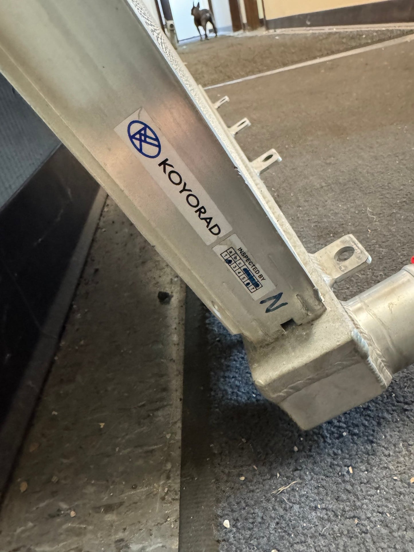 2008-2021 Subaru STi / 2008-2014 Subaru WRX All Aluminum Koyorad Radiator Very Good Condition