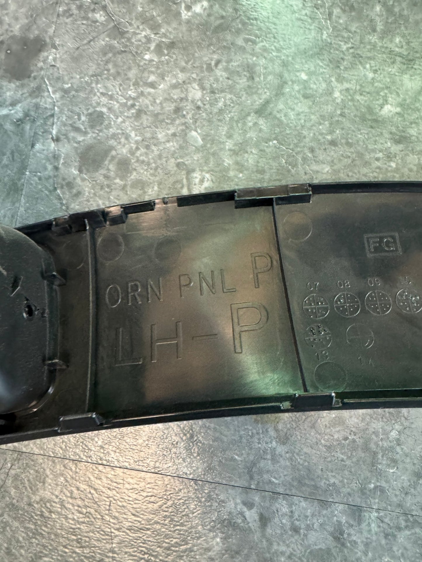 2008-2014 Subaru Impreza WRX STi OEM Dash Climate Control HVAC Trim Cover