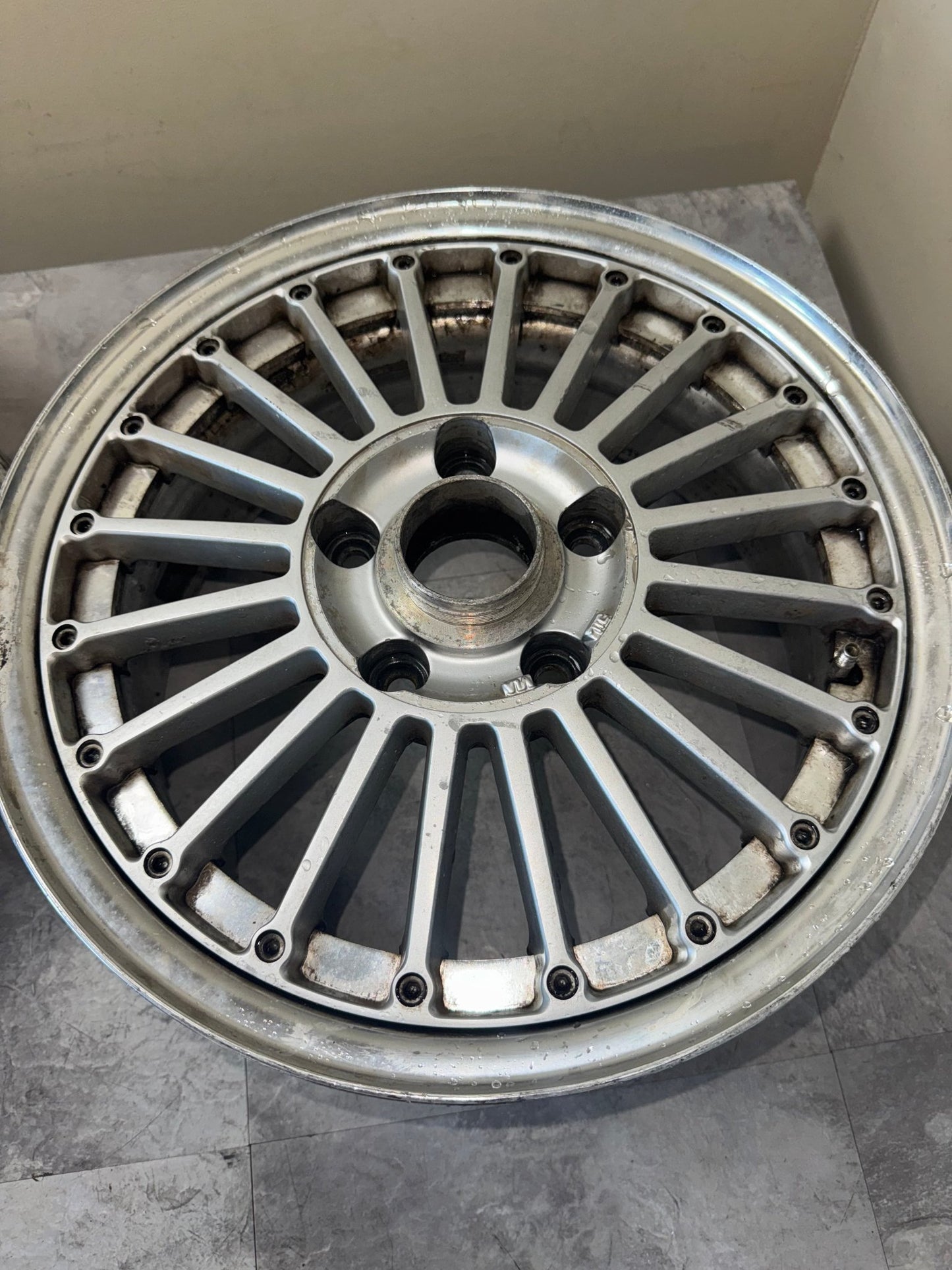 3pc Sieg Fins By Work Wheels 15 Inch 6.5 Wide 5x114.3 +46