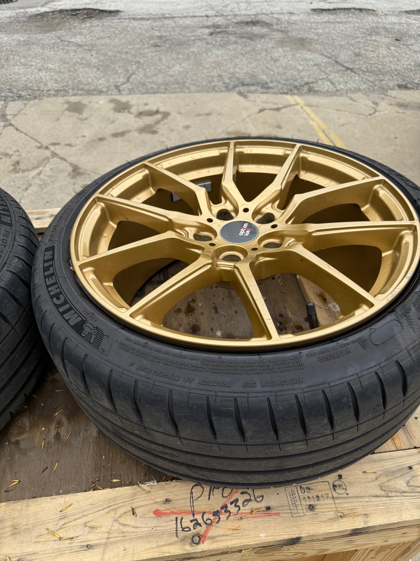 OPTION LAB 5 x 114 R 716 wheels rims for 2005-2021 STi & 2015 - 2021 WRX 235/35R18 18x9.5 +35