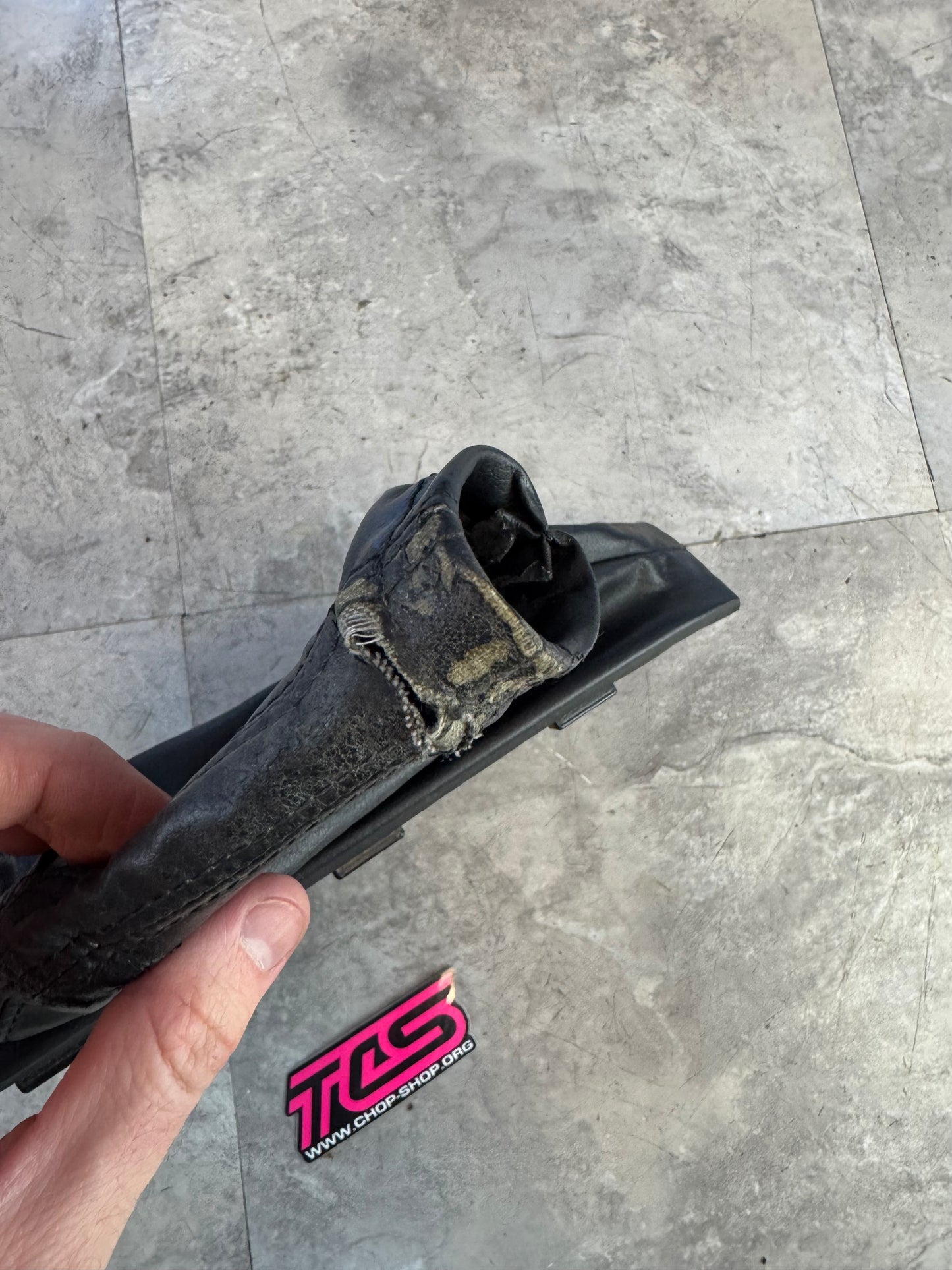 2008-2014 Subaru WRX STi Manual OEM Ebrake Shifter Boot Shift Boot Trim Black J3