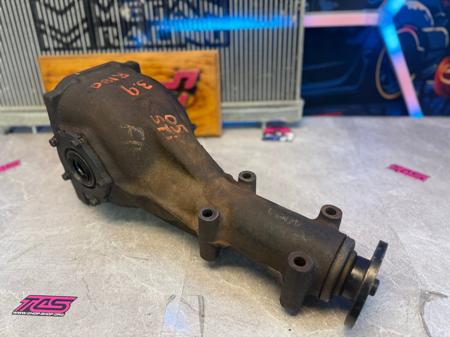 R180 R 180 rear diff differential 2004 2004 blobeye usdm Subaru STi 3.9 lsd six speed