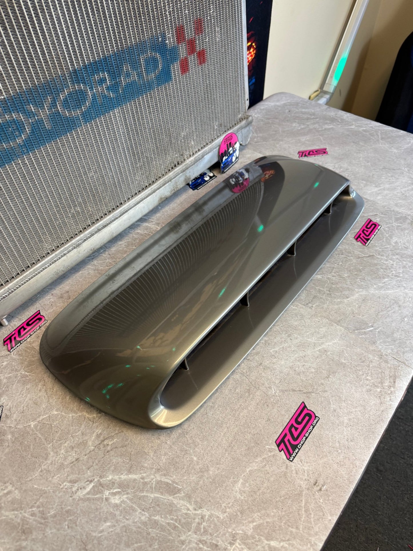 JDM STi Subaru v7 oem hood scoop version 7 bugeye forester xt tall