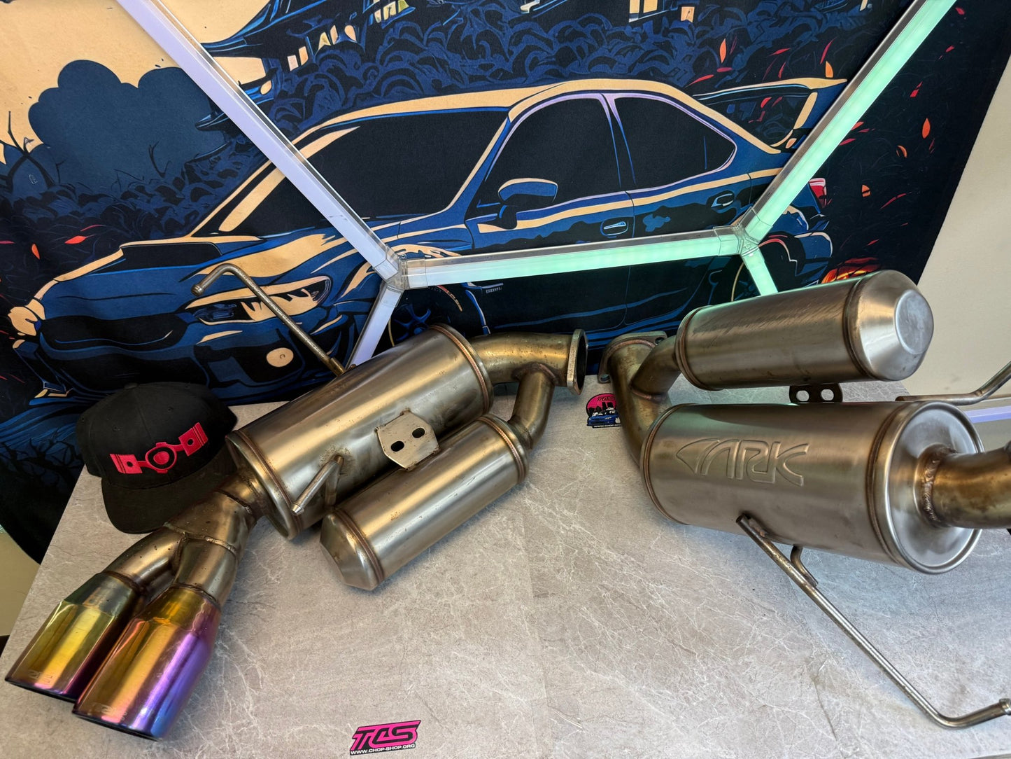 ARK performance grip CBE catback exhaust system 11-21 Subaru STi 2011-2021 wrx sedan