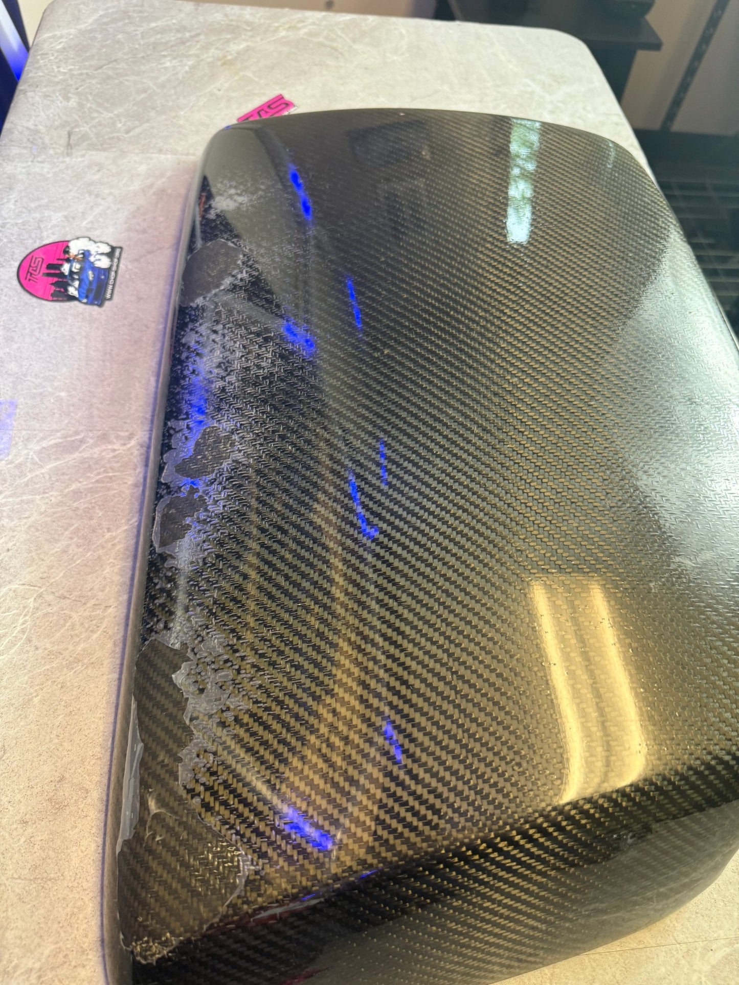 SEIBON carbon fiber β STi style β 4β tall hood scoop 2006 2007 Subaru wrx & STi