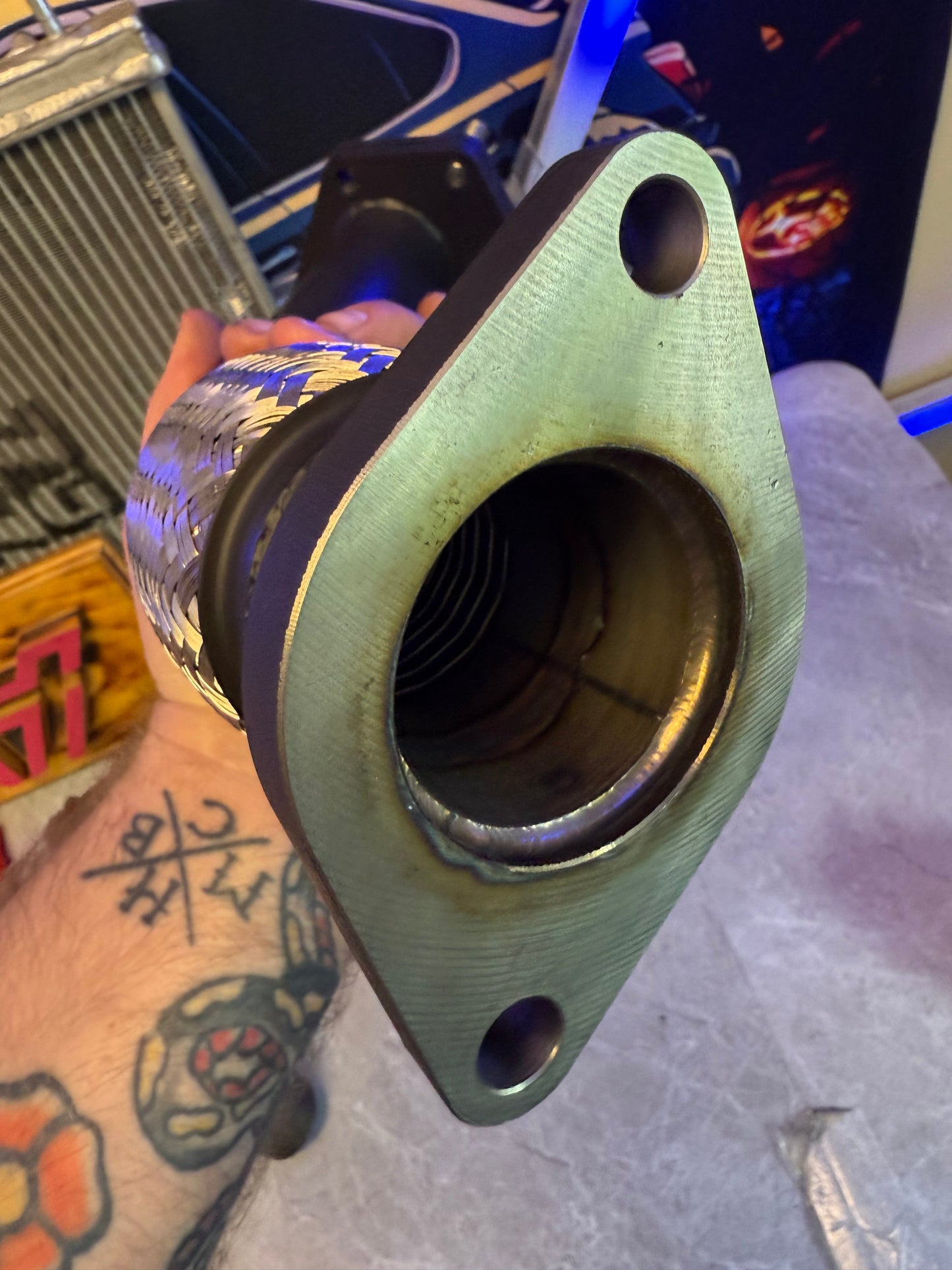 GRIMMSPEED 2 bolt up pipe ej255 ej205 ej257 Subaru wrx & STi cerikote NEW
