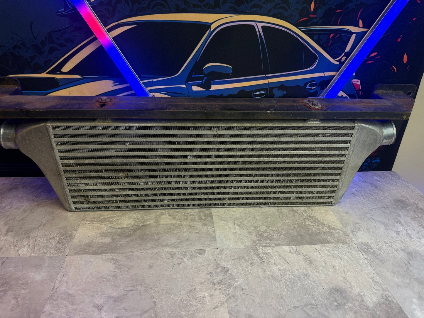 Front mount intercooler kit 2008-2014 Subaru wrx & STi 3.5β core w/ pipes & couplers