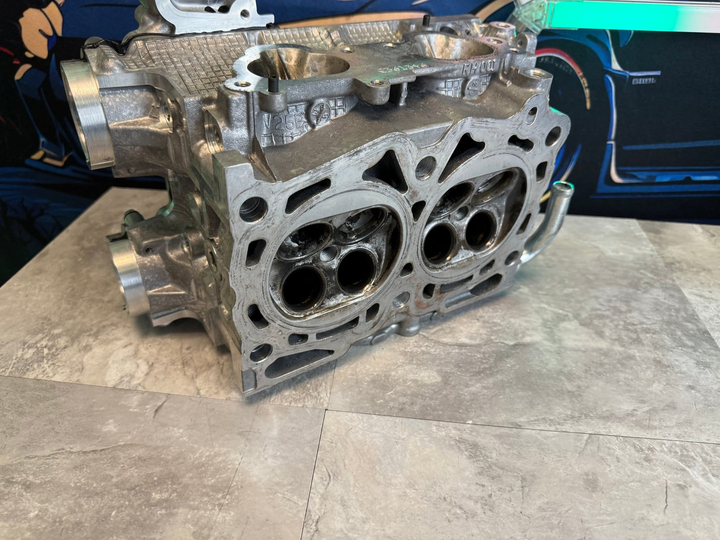 Metro performance race port SAVCS built cylinder heads v25b port polish 14 mm drilled ( like iag & outfront )
