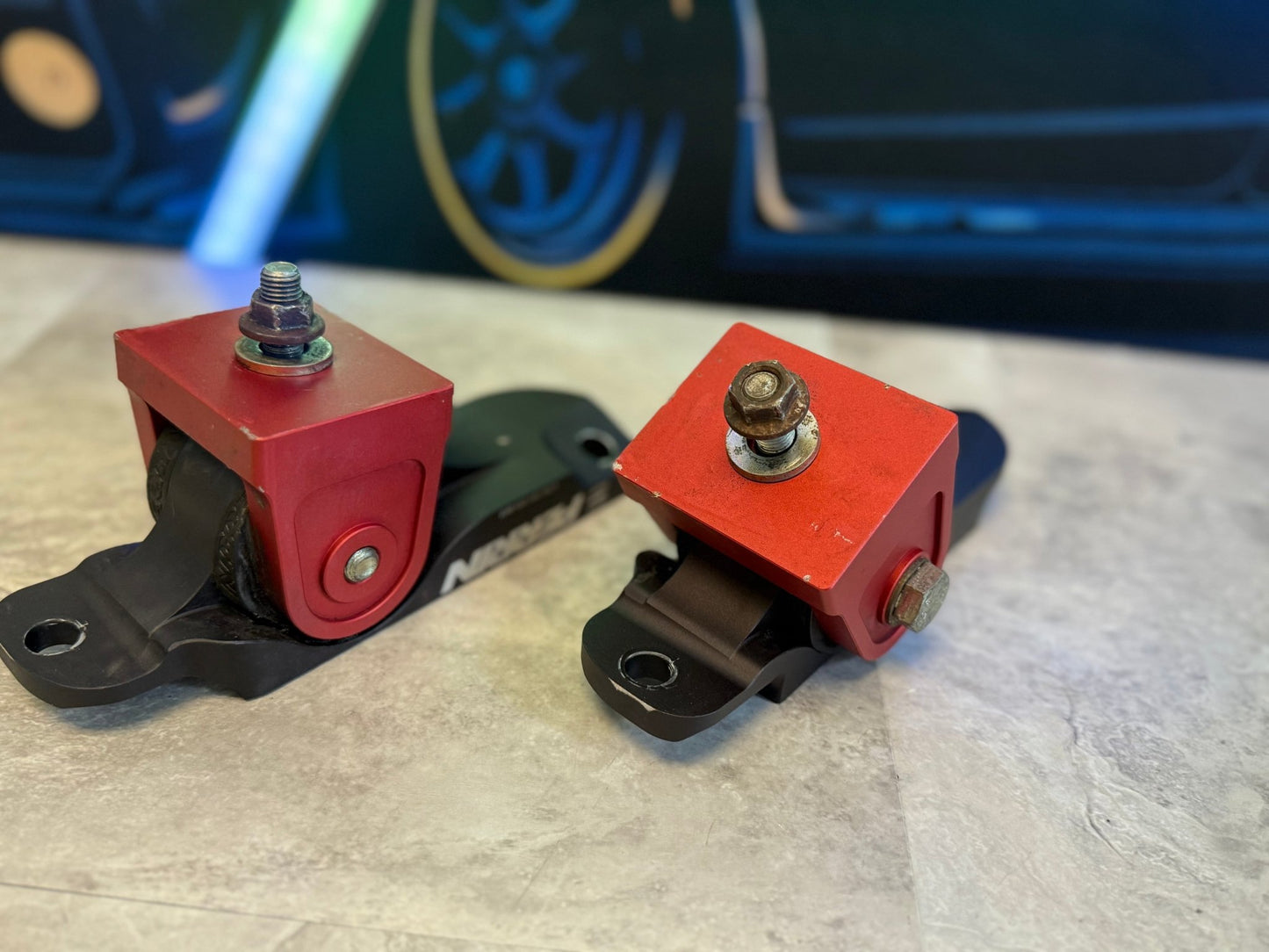 Perrin billet engine motor mounts 75a Subaru wrx & STi ej205 ej257 ej255
