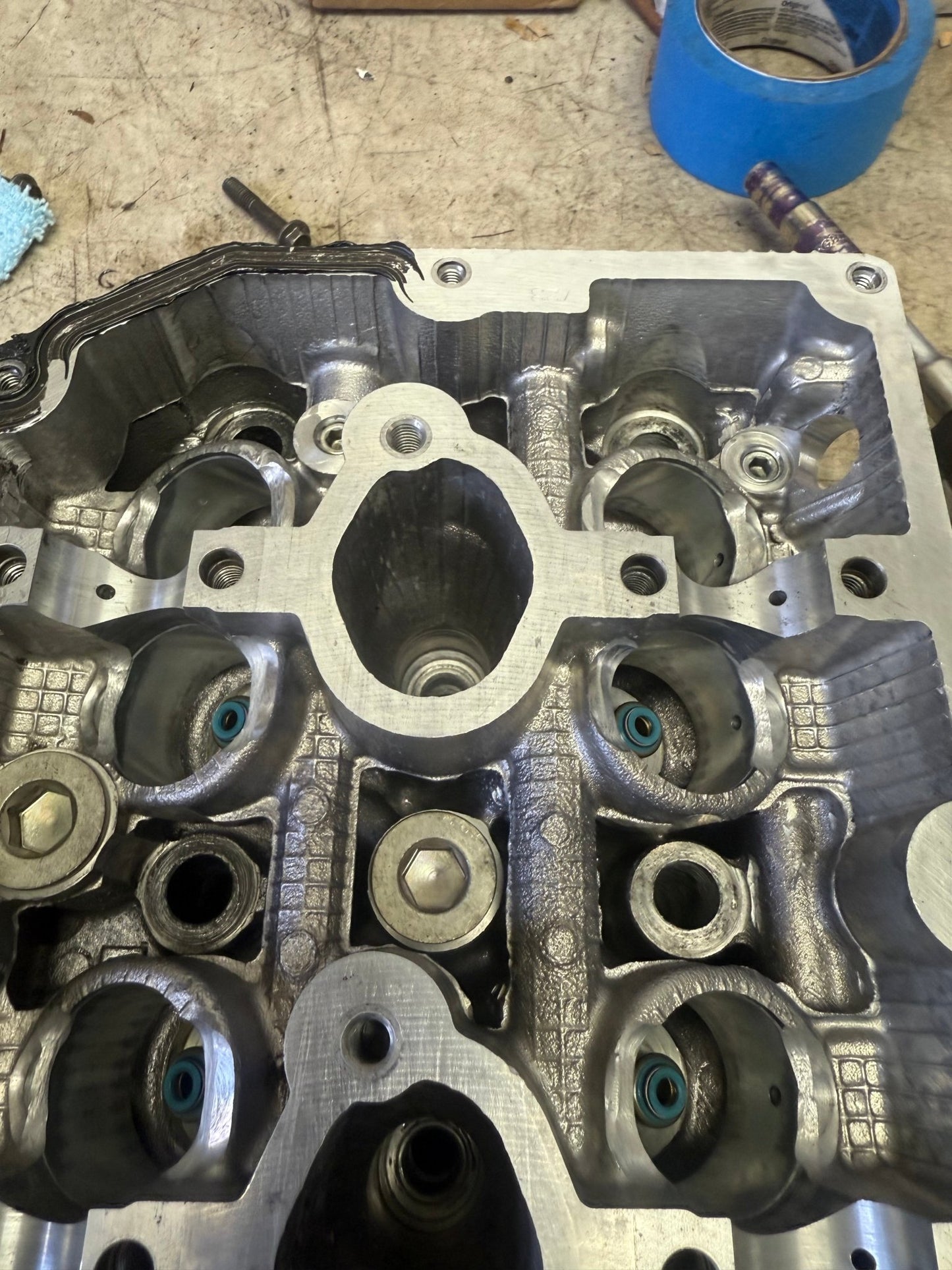 Metro performance race port SAVCS built cylinder heads v25b port polish 14 mm drilled ( like iag & outfront )