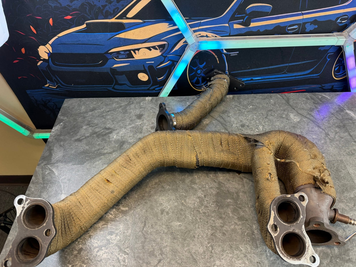 TOMEI un Equal Length Header Subaru STi/WRX 3-Bolt Exhaust Manifold/UP