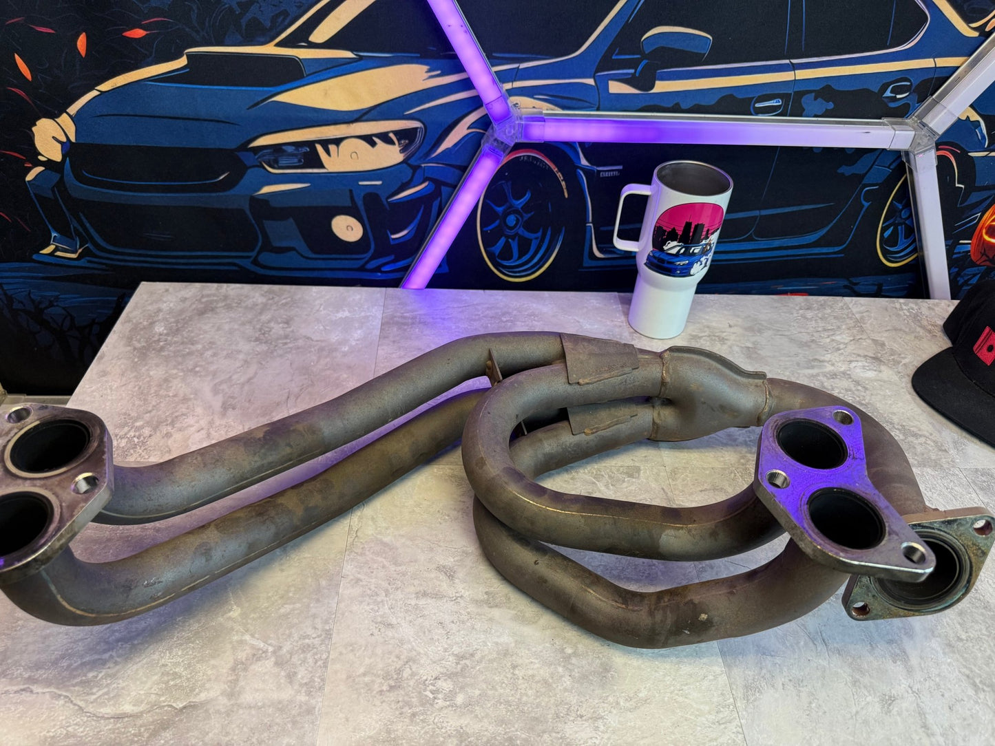 HKS ELH 04-21 Subaru STi equal length header exhaust manifold wrx ej257
