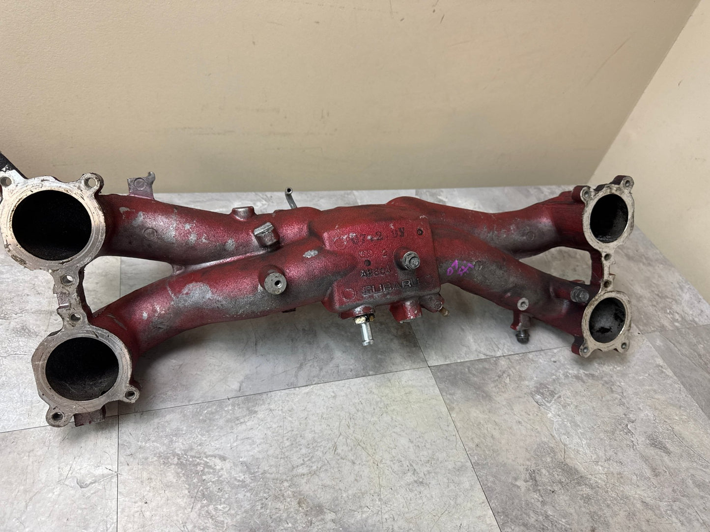 OEM 2004-2007 Subaru Impreza WRX STi Intake Manifold Assembly (2)