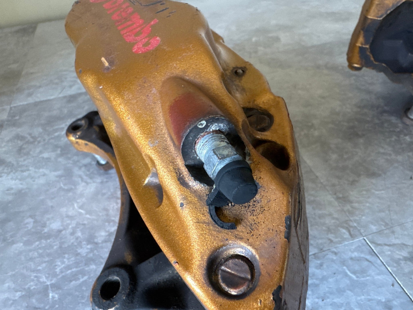 04-07 SUBARU WRX STI OEM FRONT BREMBO BRAKE CALIPER SET RH LH