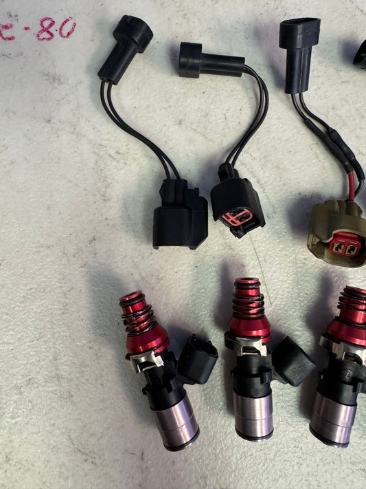 ID 1050cc XDS Top Feed Fuel Injectors Subaru WRX & STi Injector Dynamics