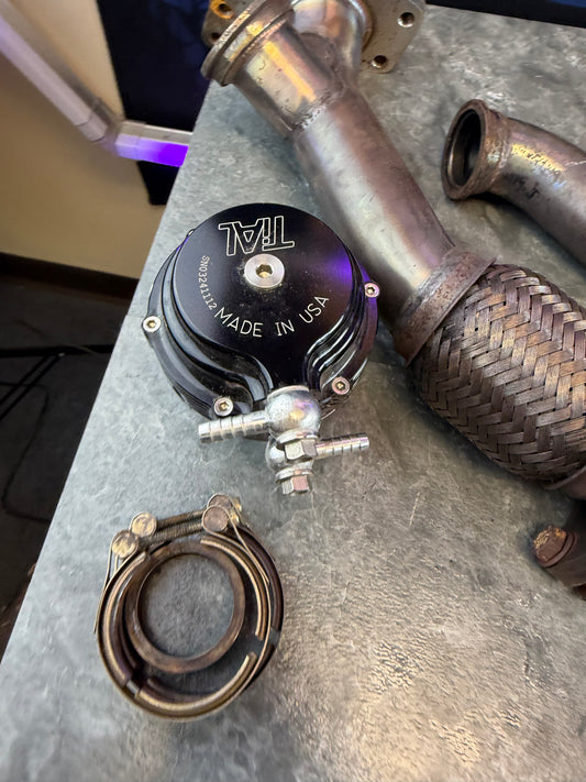 EWG kit grimmspeed 44 MM tial MVR 2 bolt Subaru STi & wrx external wastegate