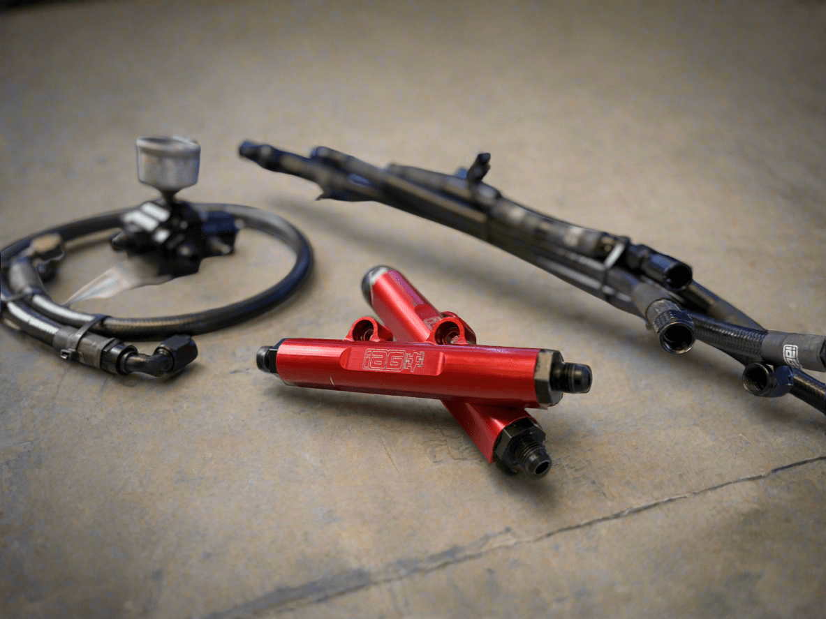IAG FUEL KIT PTFE LINES ETHANOL STi & SUBARU WRX & RAILS & AREOMOTIVE FPR