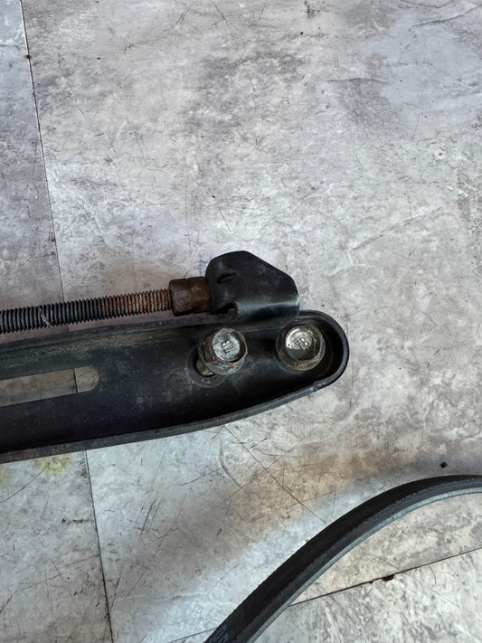 1995-2009 Subaru Impreza WRX STi Forester Alternator Tensioner Pulley Bracket With Belts J3