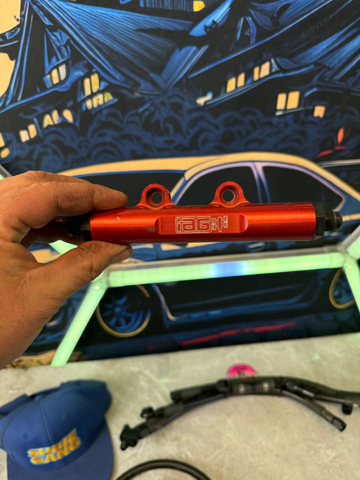 IAG FUEL KIT PTFE LINES ETHANOL STi & SUBARU WRX & RAILS & AREOMOTIVE FPR