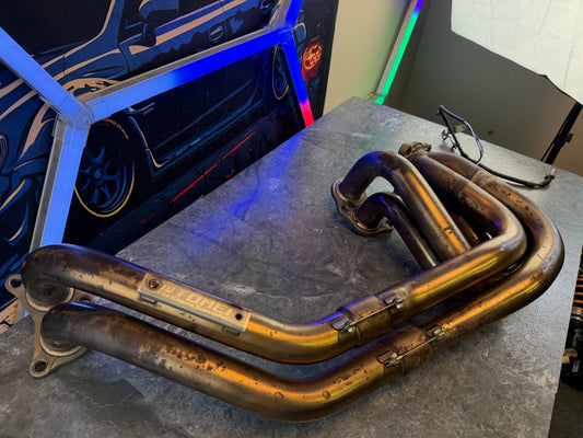 TOMEI UELH unequal length header 3 bolt SUBARU STi & WRX EJ257 EJ255 turbo exhaust manifold