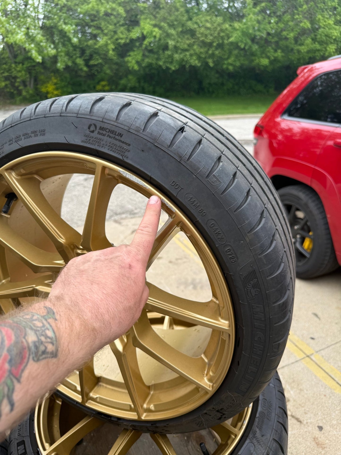 OPTION LAB 5 x 114 R 716 wheels rims for 2005-2021 STi & 2015 - 2021 WRX 235/35R18 18x9.5 +35