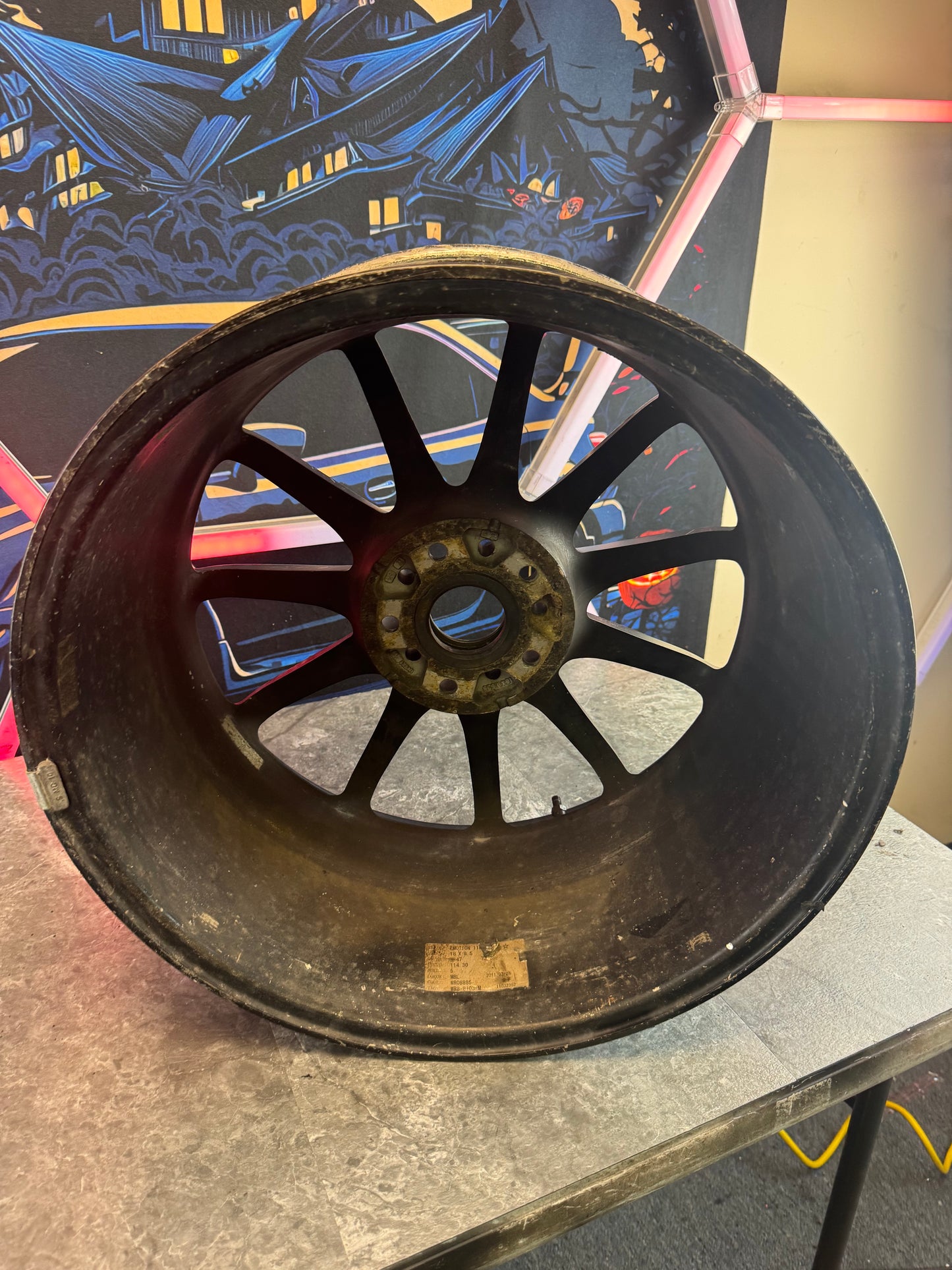 Work Emotion 11r Wheels Set Of 4 Need Refinished 18x8.5 +47 5x114.3