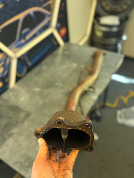 INVIDIA catted downpipe 2004 - 2007 Subaru STi & 02-07 wrx