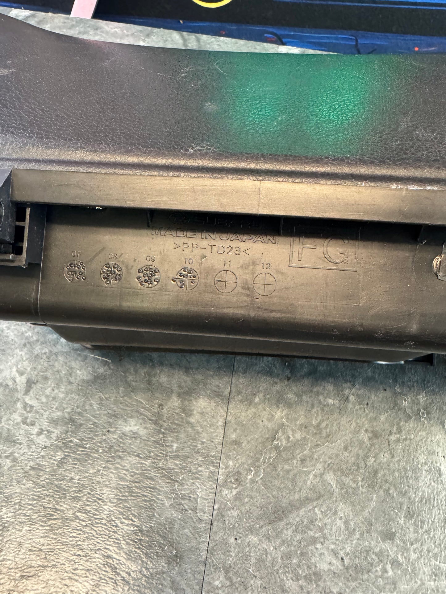 2008-2014 Subaru WRX STi OEM Glove Box Compartment Box Assembly