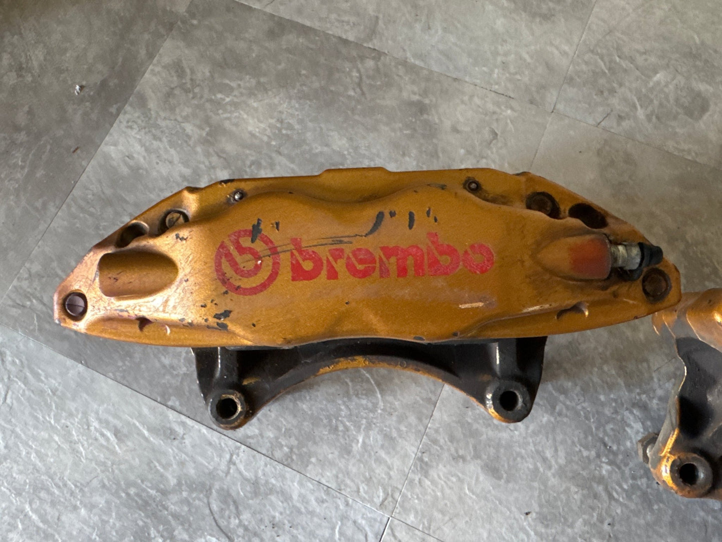 04-07 SUBARU WRX STI OEM FRONT BREMBO BRAKE CALIPER SET RH LH