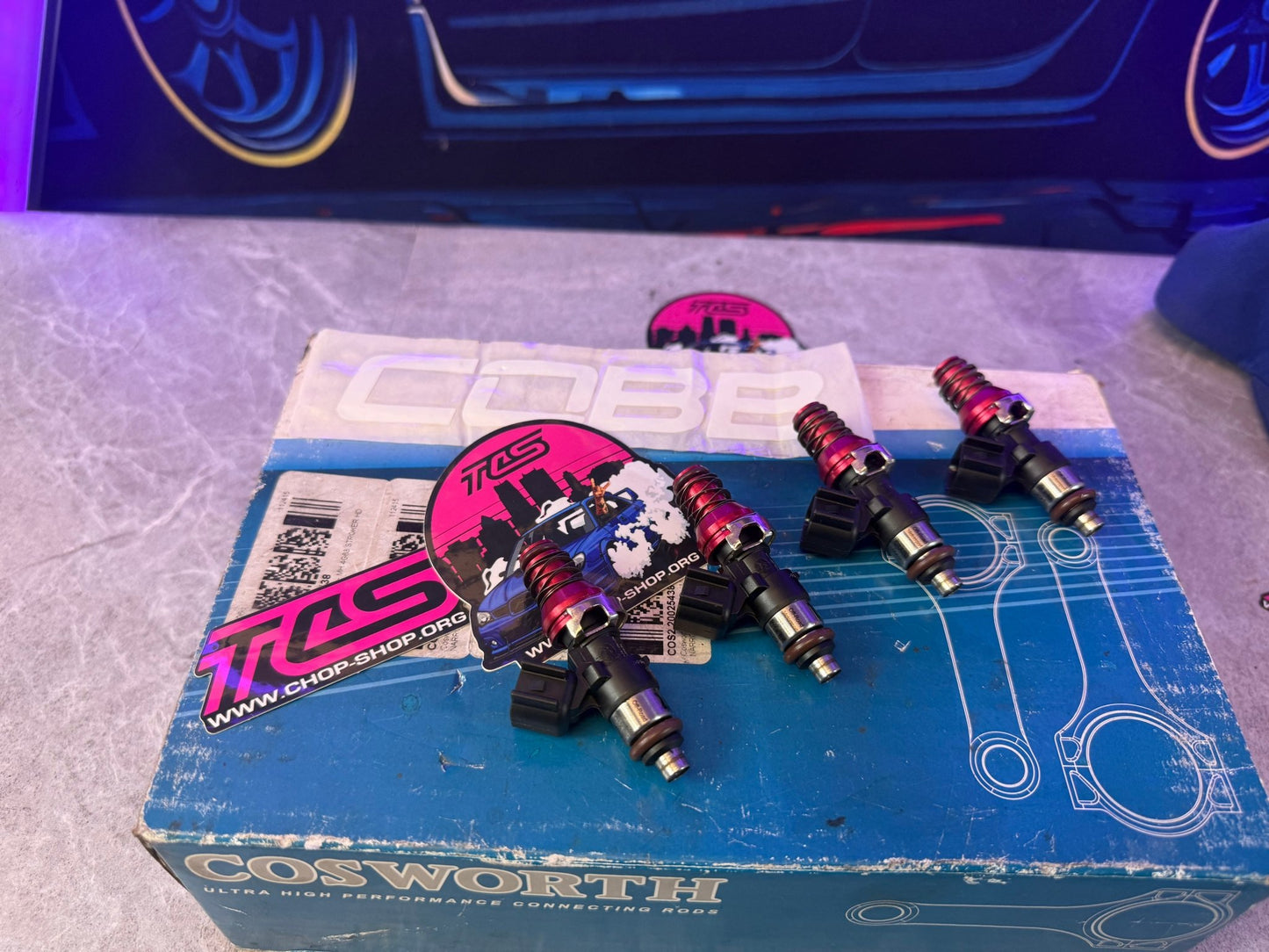 COBB TUNING 1050 X XDS ID injector dynamics top feed fuel injectors Subaru STi & wrx