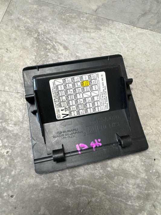 2015-2024 Subaru WRX STi OEM Instrument Panel Fuse Box Cover Lid H2