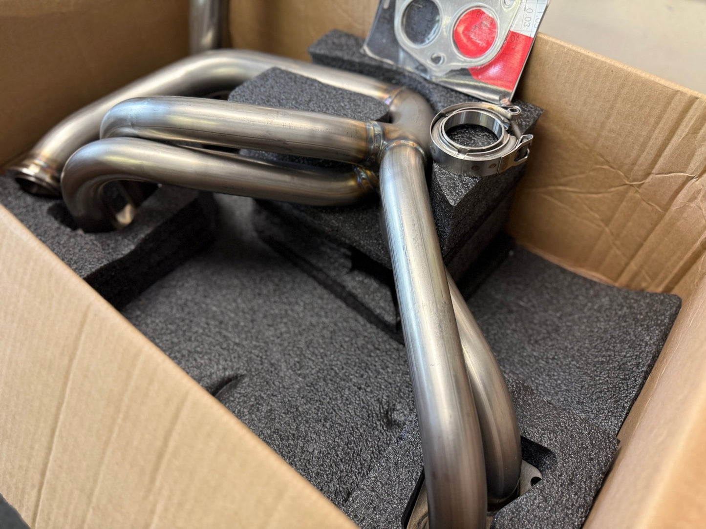 Killer b Motorsports holy header 4-1 4 into 1 equal length header Subaru STi & wrx ej257 ej255 ej205