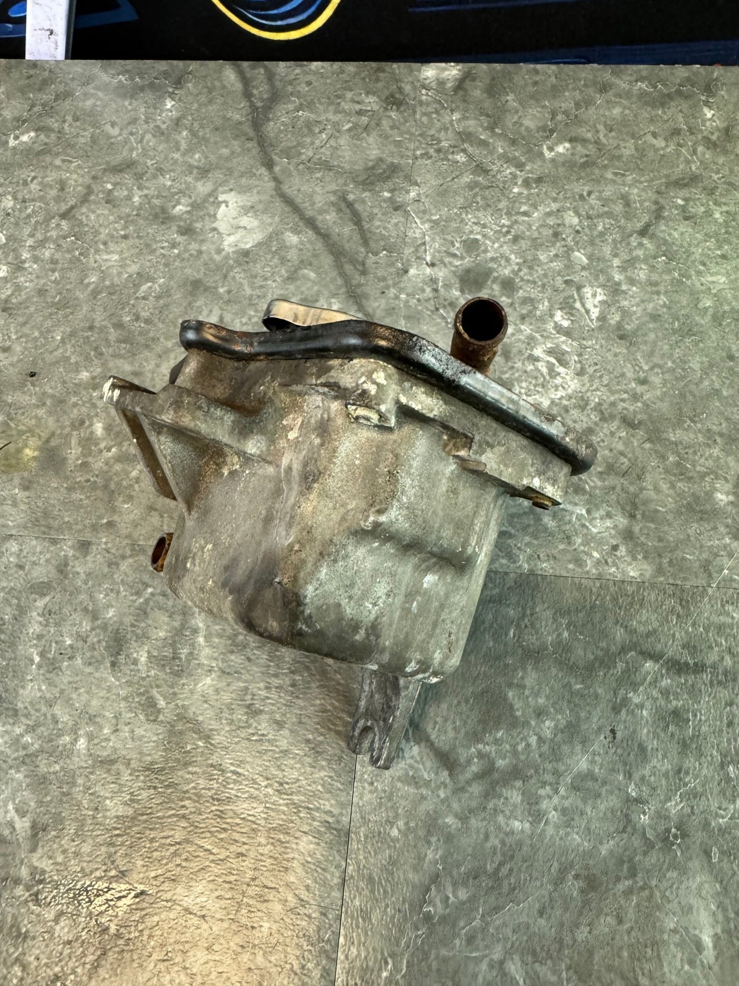 2002-2007 Subaru Impreza WRX STi OEM Metal Coolant Reservoir Expansion Tank