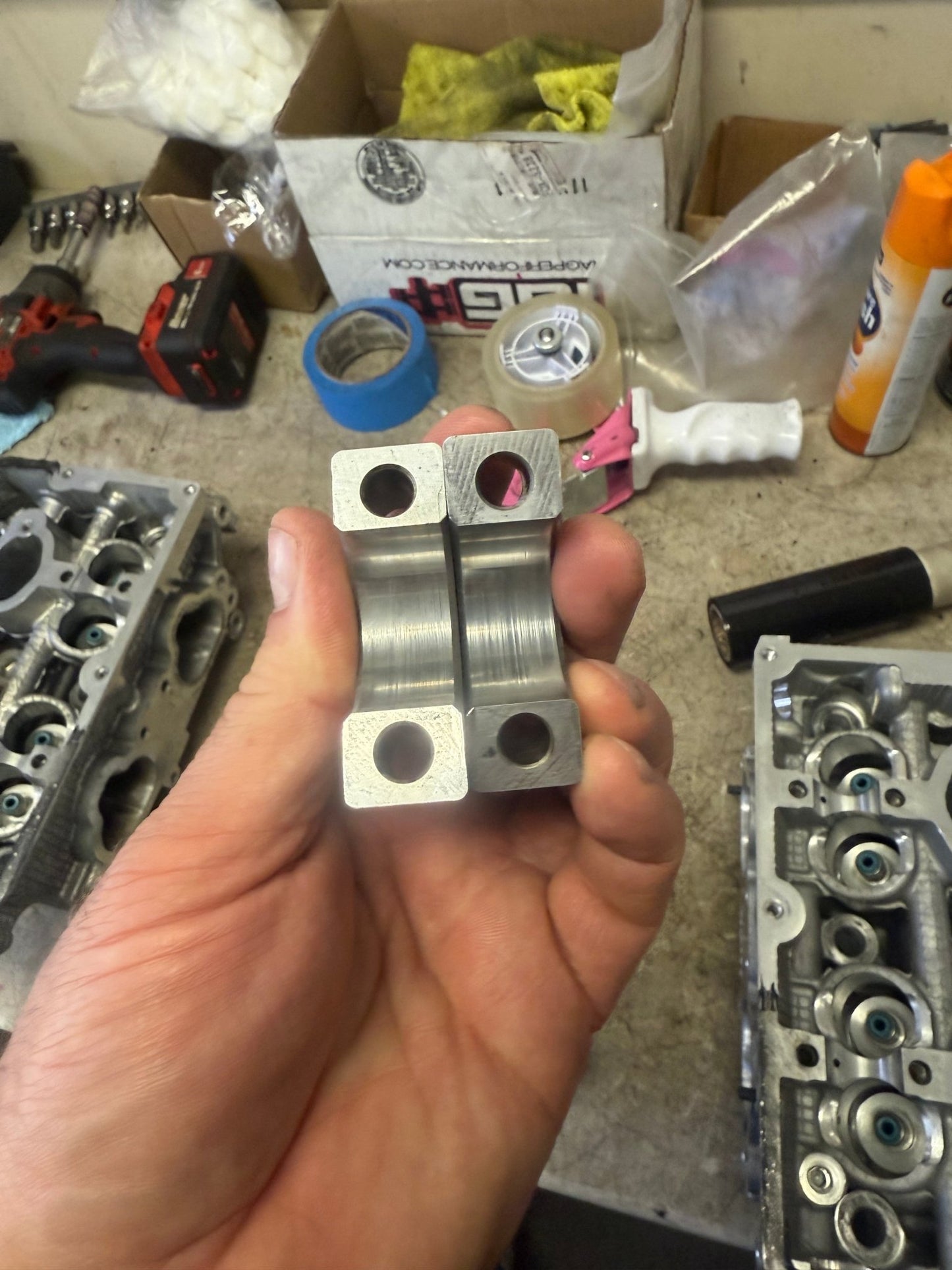 Metro performance race port SAVCS built cylinder heads v25b port polish 14 mm drilled ( like iag & outfront )