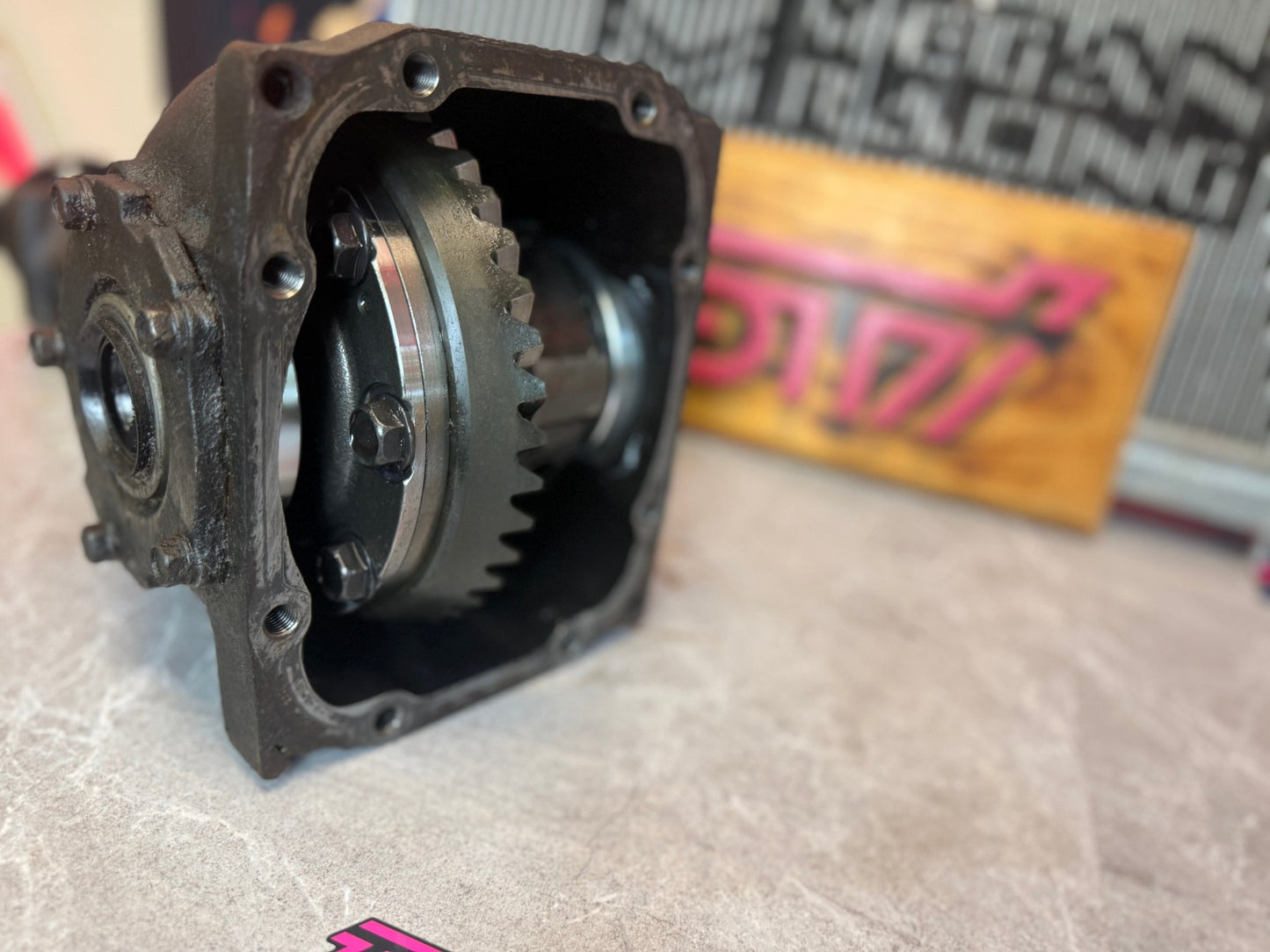 R180 R 180 rear diff differential 2004 2004 blobeye usdm Subaru STi 3.9 lsd six speed